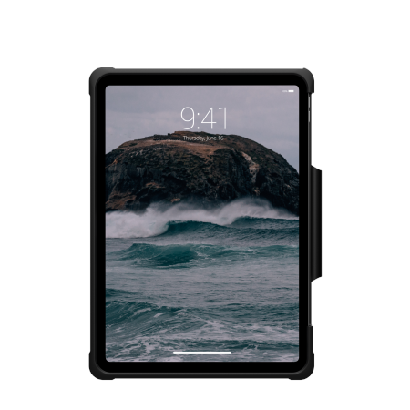 UAG Metropolis SE HS - obudowa ochronna z uchwytem na dłoń oraz uchwytem na Apple Pencil do iPad Pro 11" M4 (2024) (black) wersja OEM (124478B14040)