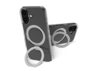 dbramante1928 Iceland Ultra D3O MS Kick - obudowa ochronna z podstawką do iPhone 16 kompatybilna z MagSafe przezroczysty (IUK1CL006292)