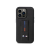 BMW Grip Stand Hot Stamp - Etui iPhone 14 Pro (czarny) (BMHCP14L22GSLK)