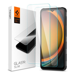 Spigen Glas.TR Slim 2-Pack - Szkło hartowane do Samsung Galaxy XCover 7 / 7 Pro (2 sztuki) (AGL09407)