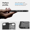 Spigen Enzo Aramid Mag MagSafe - Etui do iPhone 16e (Czarny) (ACS09153)