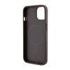 Guess GCube Stripes MagSafe - Etui iPhone 14 Plus (Brązowy) (GUHMP14MHGCFSEW)