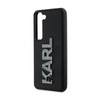 Karl Lagerfeld 3D Rubber Glitter Logo - Etui Samsung Galaxy S23+ (czarny) (KLHCS23M3DMBKCK)