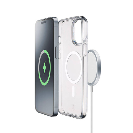 Cellularline Gloss Mag - Etui iPhone 14 Pro MagSafe (przezroczysty) (GLOSSMAGIPH14PROT)