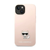 Karl Lagerfeld Choupette Body - Etui iPhone 14 Plus (jasnoróżowy) (KLHCP14MSLCTPI)