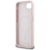 Karl Lagerfeld Silicone Karl & Choupette Heads MagSafe - Etui do iPhone 16e (różowy) (KLHMPSE4SKCHTCP)