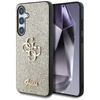 Guess Fixed Glitter Big 4G Metal Logo - Etui do Samsung Galaxy S25 (złoty) (GUHCS25SHG4SGD)