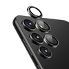 Crong Lens Ring - Szkło hartowane na obiektyw aparatu Samsung Galaxy S24+ (czarny) (CRG-LRSGS24P-BLK)