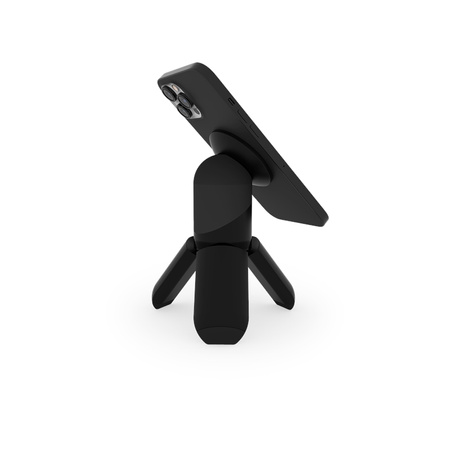 STM MagPod – Statyw z funkcją podstawki i uchwytu do iPhone MagSafe (czarny) (STM-935-326Y-02)