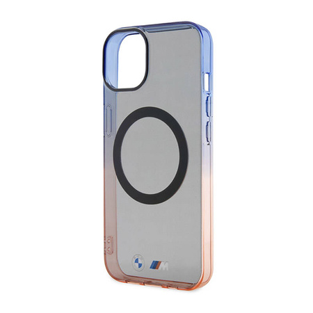 BMW Gradient Bumper MagSafe - Etui iPhone 14 Plus (Szary) (BMHMP14MHTGE)