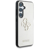 Guess Grained Big 4G Logo Small Classic Logo - Etui do Samsung Galaxy S25 (beżowy) (GUHCS25SPGT4MBE)