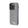 Guess Sequin Script Metal - Etui iPhone 14 Pro (srebrny) (GUHCP14LPSFDGSS)