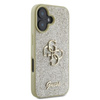 Guess Fixed Glitter Big 4G - Etui iPhone 16 (złoty) (GUHCP16SHG4SGD)