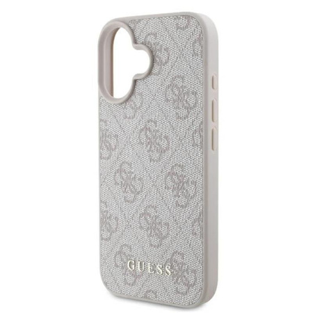Guess 4G Classic - Etui iPhone 16 Plus (różowy) (GUHCP16MG4GFPI)