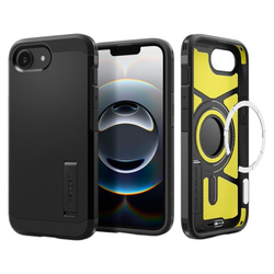 Spigen Tough Armor Mag MagSafe - Etui do iPhone 16e (Czarny) (ACS09137)