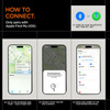 Spigen TagMe Bluetooth Tracker - Lokalizator do kluczy, plecaka, torby Apple Find My (Czarny) (AHP07580)