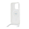 Karl Lagerfeld Crossbody IML Karl Head MagSafe - Etui iPhone 15 Pro Max (przezroczysty) (KLHMP15XHCKHNT)