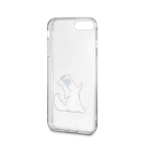 Karl Lagerfeld Choupette Fun Sunglasses - Etui iPhone SE 2020 / 8 / 7 (przezroczysty) (KLHCI8CFNRC)