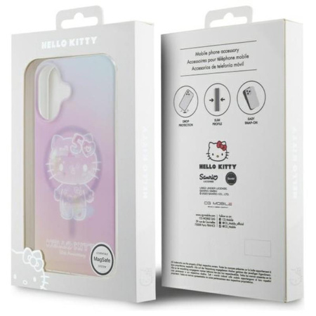 Hello Kitty IML 50TH Anniversary MagSafe - Etui iPhone 16 (różowy) (HKHMP16SH50AP)