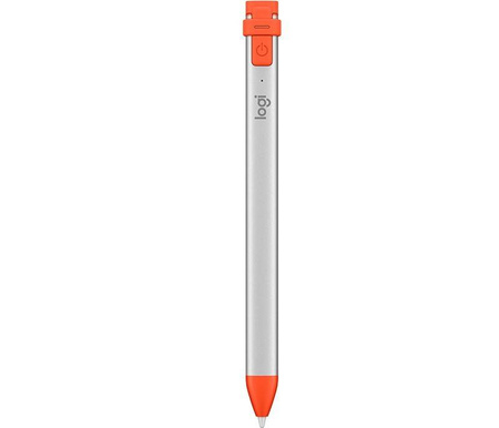 Logitech Rysik Crayon do iPada srebrny/pomarańczowy (914-000034)