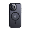 Crong Hybrid Frost MAG Cover - Etui iPhone 15 Pro MagSafe (granatowy) (CRG-HFM-IP1561P-BLUE)
