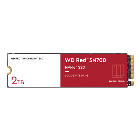 WD Red DYSK SSD 2TB M.2 NVMe biały/czerwony (WDS200T1R0C)