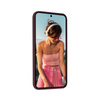 Crong Color Cover - Etui Samsung Galaxy S23 FE (bordowy) (CRG-COLR-SGS23FE-PRP)