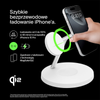 Belkin Stacja do ładowania bezprzewodowego na iPhone, Apple Watch, AirPods, Qi2 15W, biała (WIZ032KQWH)