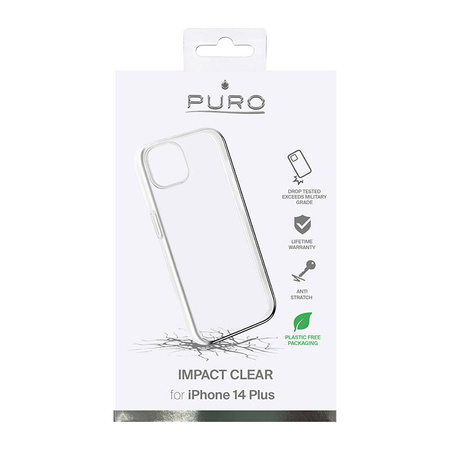 PURO Impact Clear - Etui iPhone 14 Plus (przezroczysty) (IPC1467IMPCLTR)