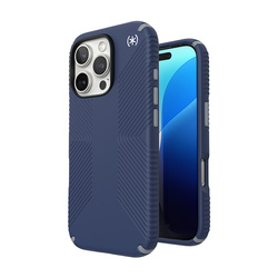 Speck Presidio2 Grip - Etui iPhone 16 Pro (Coastal Blue / Dust Grey / White) (150778-3206)
