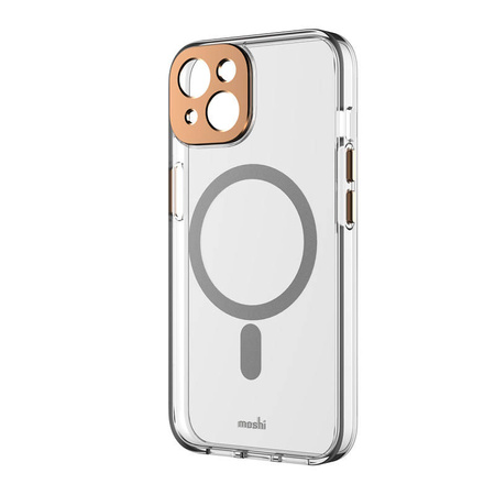 Moshi iGlaze MagSafe - Etui iPhone 14 Plus (Sunset Gold) (99MO137226)