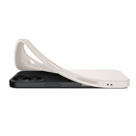 Spigen Liquid Air - Etui do iPhone 17 (Natural Titanium) (ACS10372)
