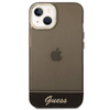 Guess Translucent - Etui iPhone 14 Plus (czarny) (GUHCP14MHGCOK)