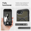 Spigen Tough Armor Mag MagSafe - Etui do iPhone 16e (Frost Black) (ACS09138)