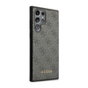 Guess 4G Metal Logo - Etui Samsung Galaxy S23 Ultra (szary) (GUHCS23LG4GFGR)