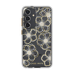 Case-Mate Floral Gems - Etui Samsung Galaxy S24 (Gold) (CM053432)