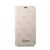 Guess 4G Metal Camera Outline Booktype Case - Etui iPhone 14 Plus (różowy) (GUBKP14MHG4SHP)