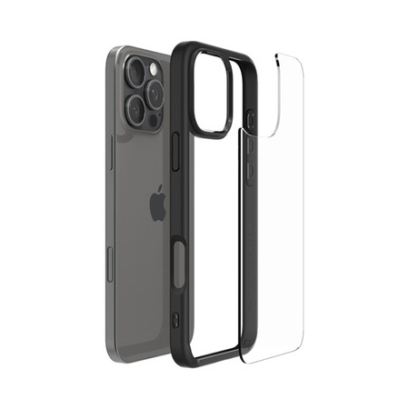 Spigen Ultra Hybrid - Etui do iPhone 16 Pro Max (Matte Black) (ACS07996)