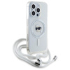 Karl Lagerfeld Crossbody IML Karl Head MagSafe - Etui iPhone 16 Pro (przezroczysty) (KLHMP16LHCKHNT)