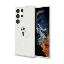 Karl Lagerfeld IML Ikonik MagSafe - Etui Samsung Galaxy S24 Ultra (przezroczysty) (KLHMS24LHFCKNOT)