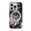 Guess Flower MagSafe - Etui iPhone 14 Pro (Czarny) (GUHMP14LHCFWSK)