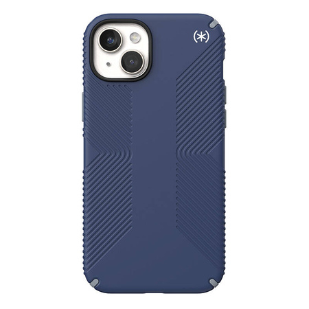 Speck Presidio2 Grip Magsafe - Etui iPhone 15 Plus / iPhone 14 Plus (Coastal Blue / Black / White) (150569-3206)
