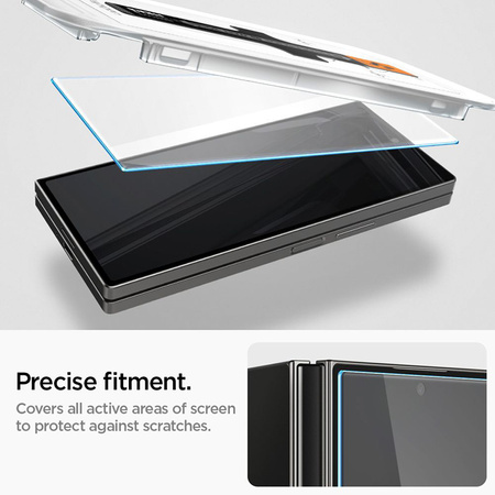 Spigen Glas.TR EZ Fit 2-Pack - Szkło hartowane do Samsung Galaxy Z Fold 6 (2 sztuki) (AGL07969)