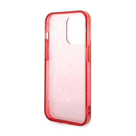 Guess Bandana Paisley - Etui iPhone 14 Pro Max (czerwony) (GUHCP14XHGBNHR)