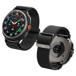 Spigen Fit Lite - Pasek do Samsung Galaxy Watch 8 / 8 Classic 40 / 44 / 46 mm (Black) (AMP10117)