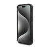 Karl Lagerfeld Gripstand Saffiano Choupette Pins - Etui iPhone 15 (czarny) (KLHCP15SGSACHPK)