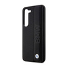 BMW Leather Textured & Stripe - Etui Samsung Galaxy S23 (czarny) (BMHCS23S22RDPK)