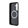BMW Carbon Tricolor Line MagSafe - Etui Samsung Galaxy S24 (czarny) (BMHMS24S23PUDTK)