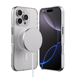 Crong Clear MAG Pro - Etui iPhone 16 Pro Max MagSafe (przezroczysty) (CRGCLRMPIP1669PWHT)