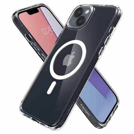 Spigen Ultra Hybrid Mag MagSafe - Etui do iPhone 14 (Biały) (ACS05048)